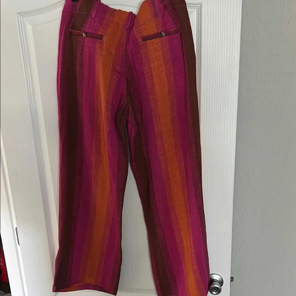 Vibrant Striped Pants - Picture 6 of 8
